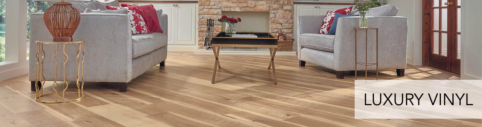 Luxury vinyl flooring