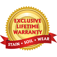 With our Lifetime Warranty on our broadloom carpet collections from Infinity Nylon Carpet Fiber™, Designer’s Choice, Creative Elegance, Softique™, Signature Style and Pet Defense we know you’ll be happy with your new floor for years to come.