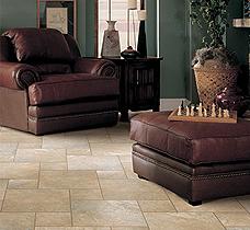 Tile flooring