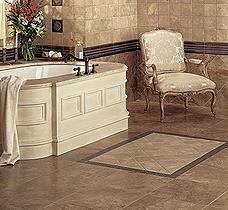 Tile flooring