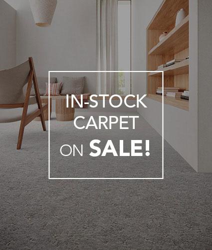 In-stock carpet sale